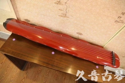 花莲县●久音古琴  ●典藏系列 20230605 [红洒金蕉叶]（升级必选）