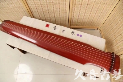 花莲县●久音古琴  ●典藏系列 20240530 [红洒金仲尼式]